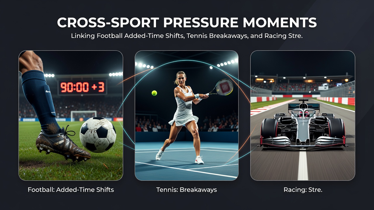 Stretch run analysis in horse racing alongside parallel pressure moments in football and tennis for bet construction