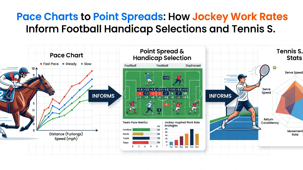 Side-by-side comparison of football tempo metrics and tennis rally data used for set total projections